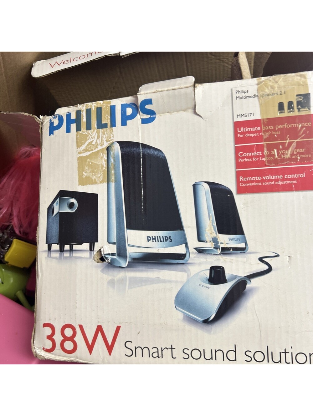 Phillips 38 Watt Computer Speakers